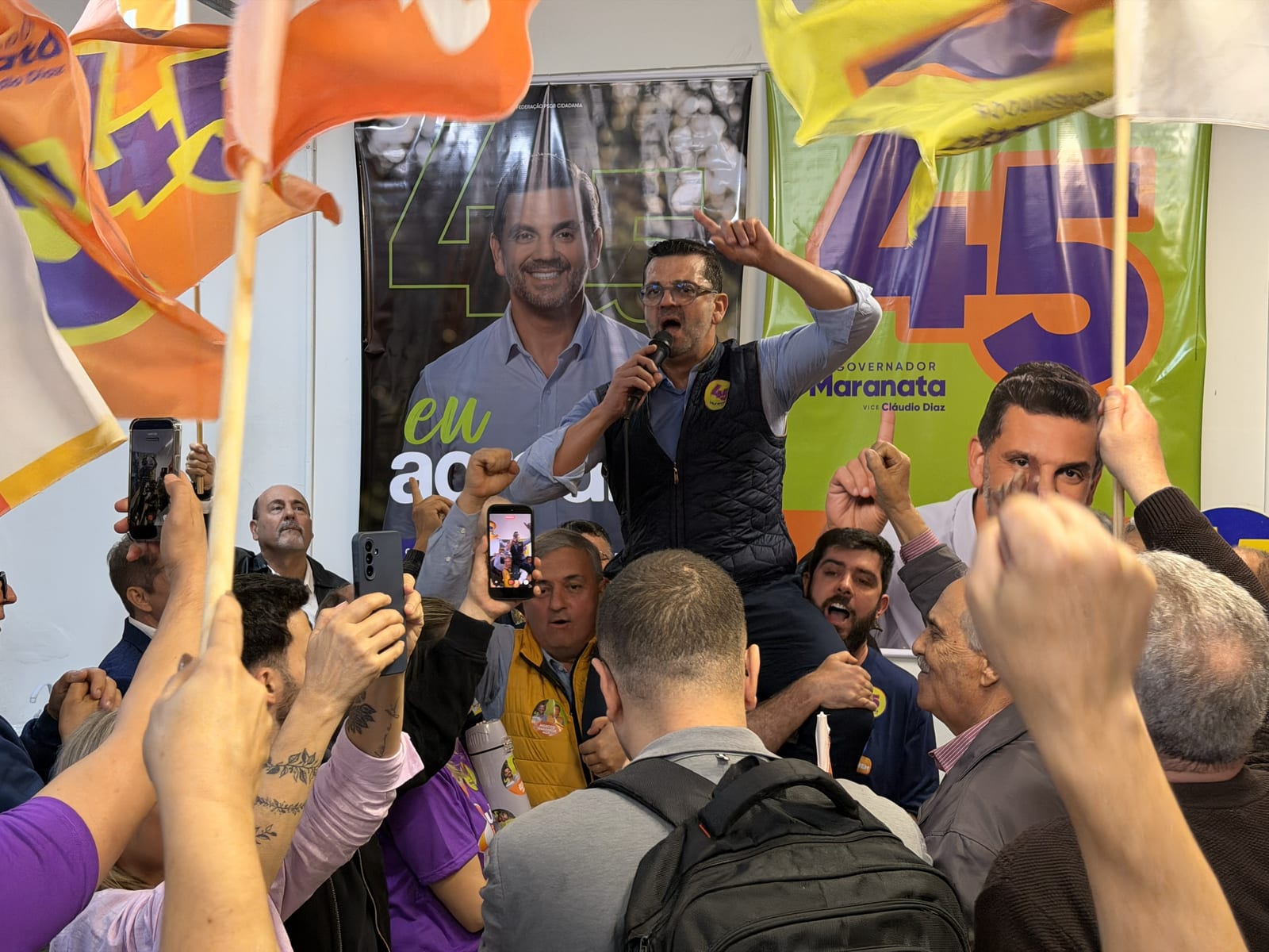 Marcelo Maranata inicia campanha ao governo do RS com comitê no Quarto Distrito