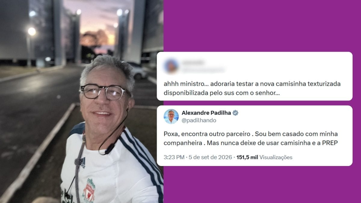 Padilha recusa convite para testar camisinha texturizada do SUS e reforça prevenção