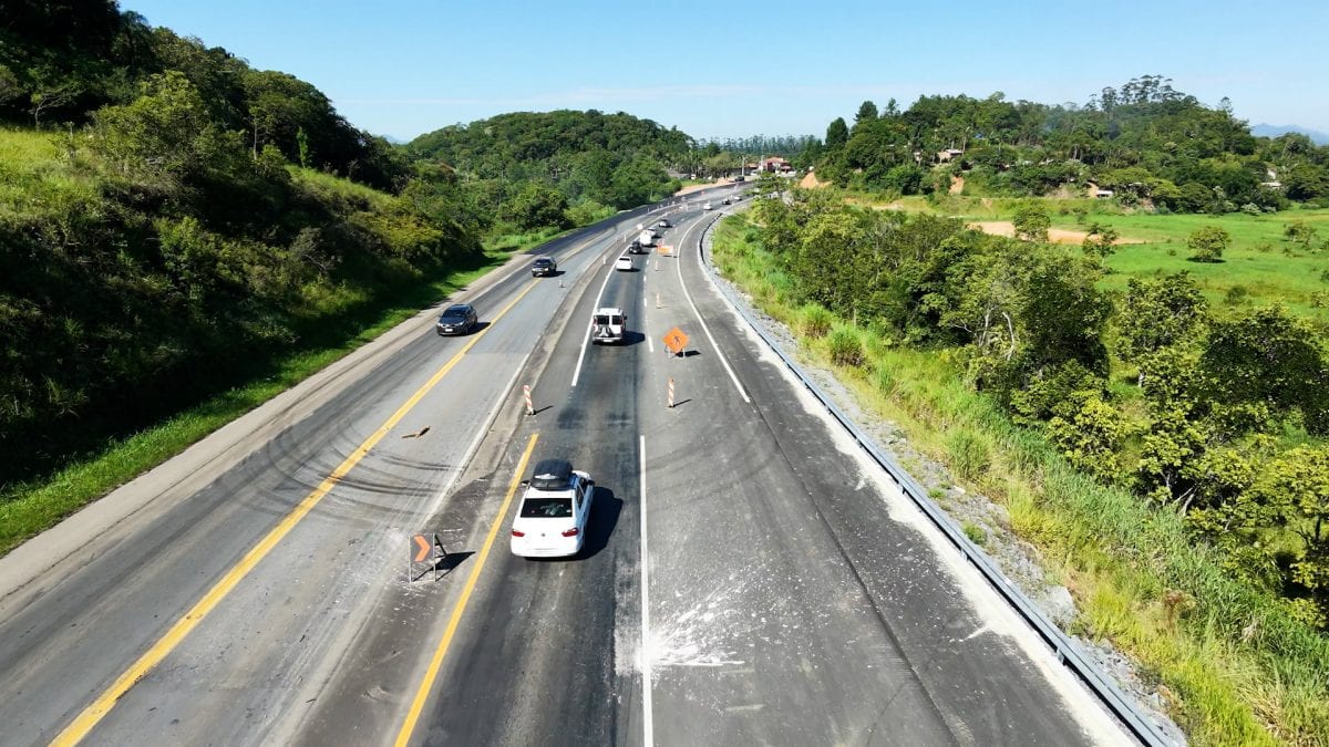 Duplicação aguardada há anos na BR-280 tem obra de R$ 418 milhões adiada