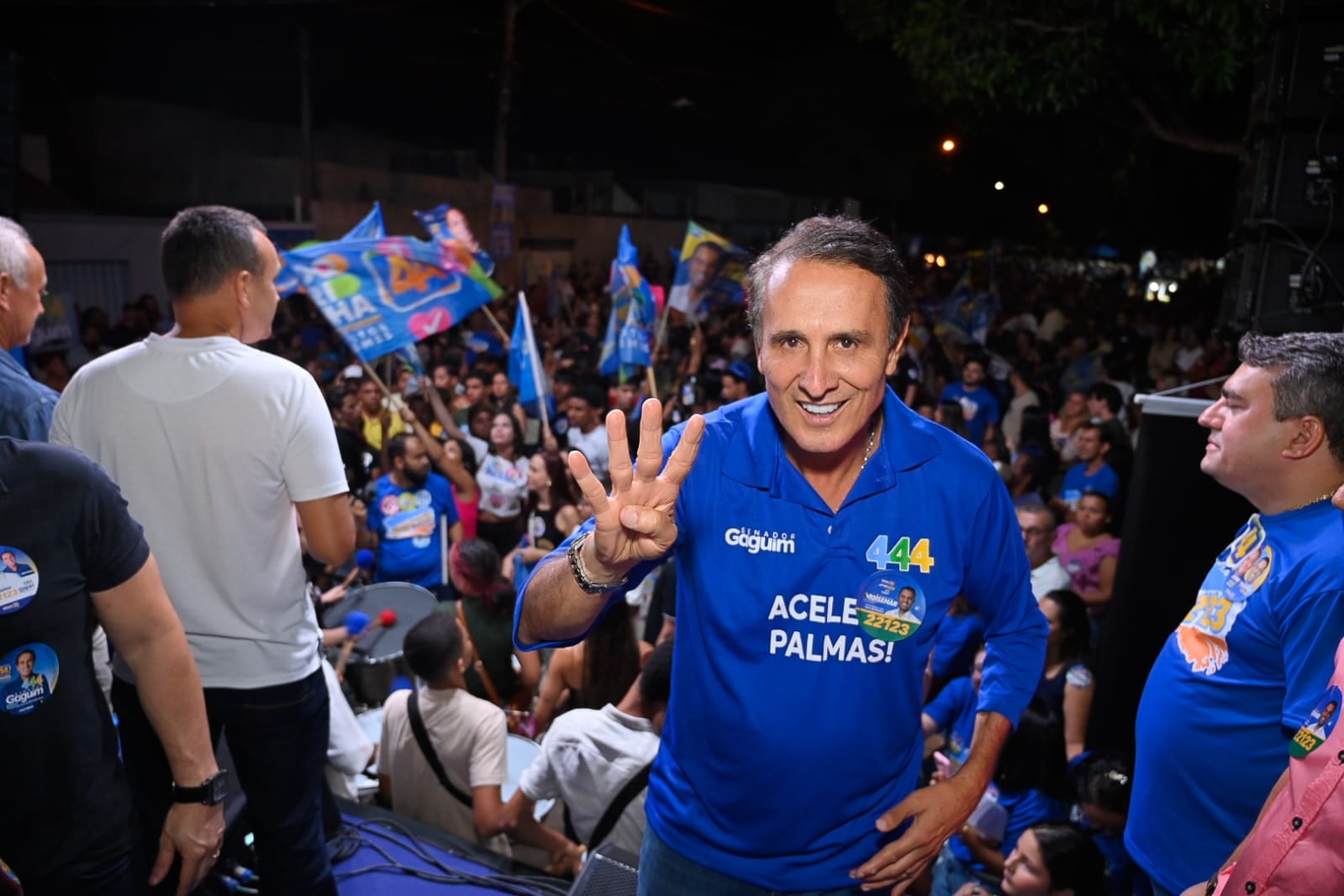 Gaguim participa de três atos em Palmas e Paraíso nesta quinta, 10