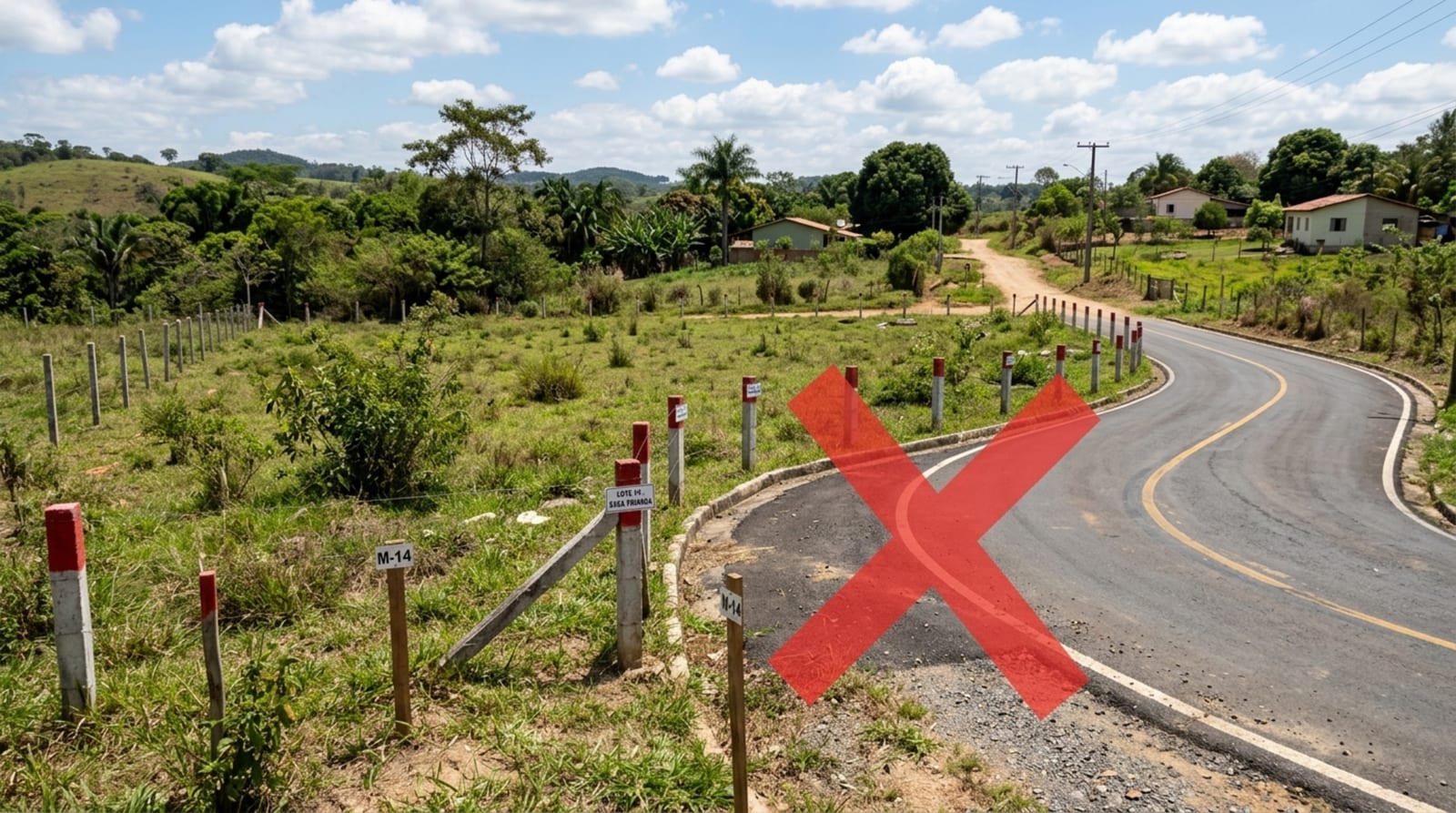 Herança revela rua aberta pela prefeitura há 30 anos sem indenizar