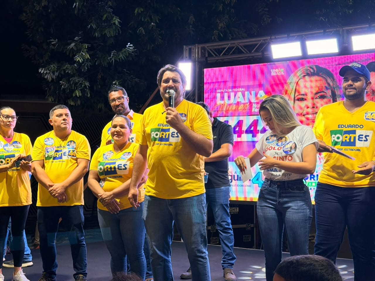 “Não é um projeto político, é de cuidar das pessoas”, diz Eduardo Fortes em Gurupi