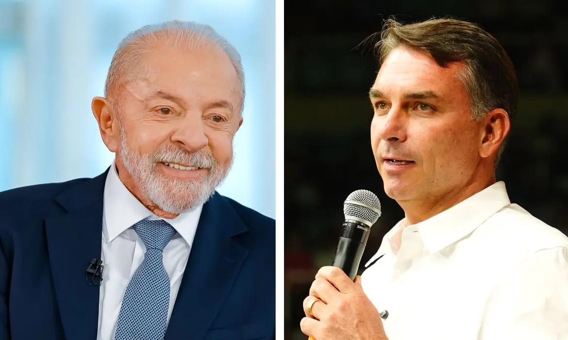 Diferença de Flávio Bolsonaro para Lula cai, e segundo turno tem empate técnico, diz Datafolha