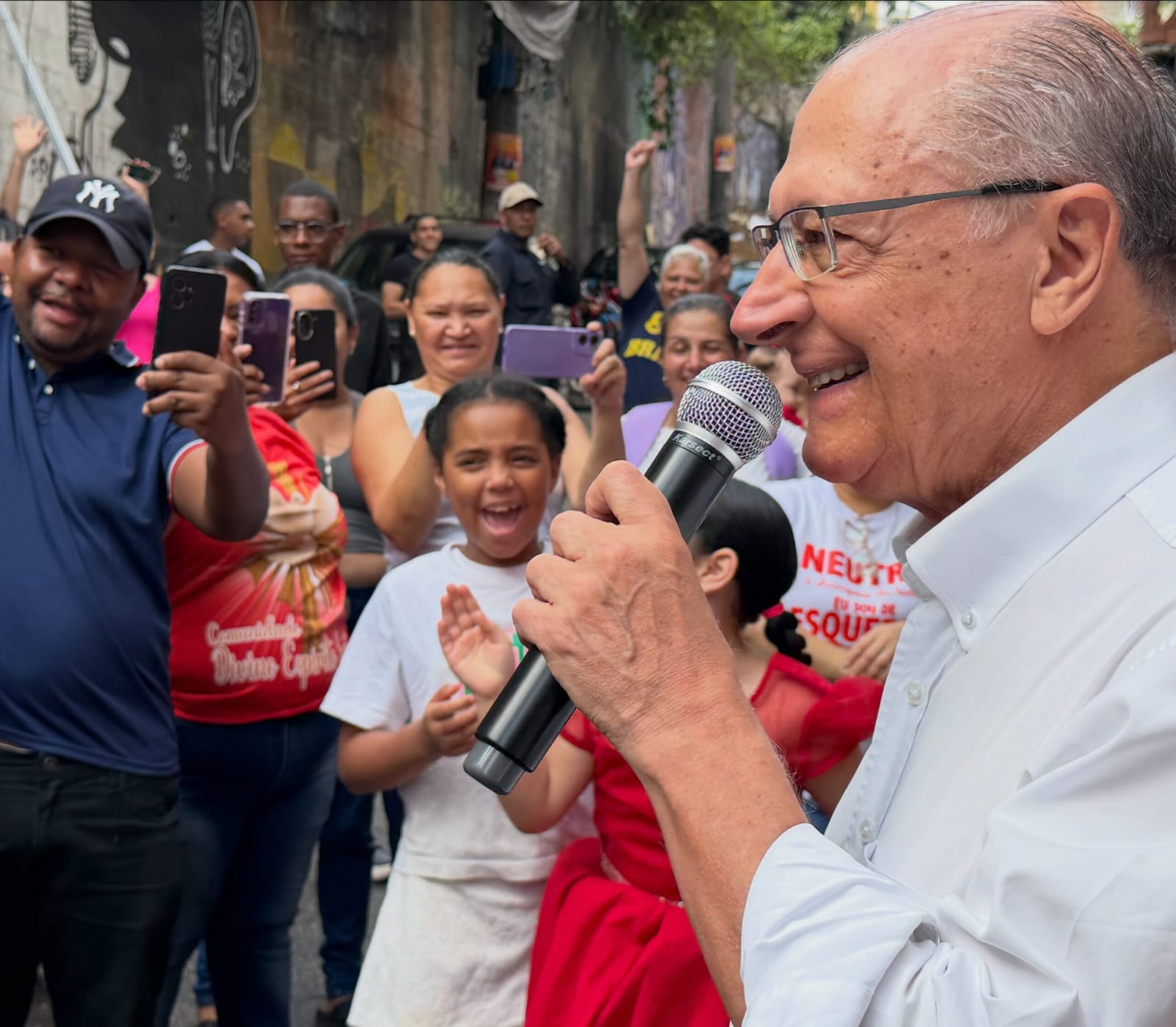 Alckmin convoca periferias de São Paulo a se unir pela vitória de Lula