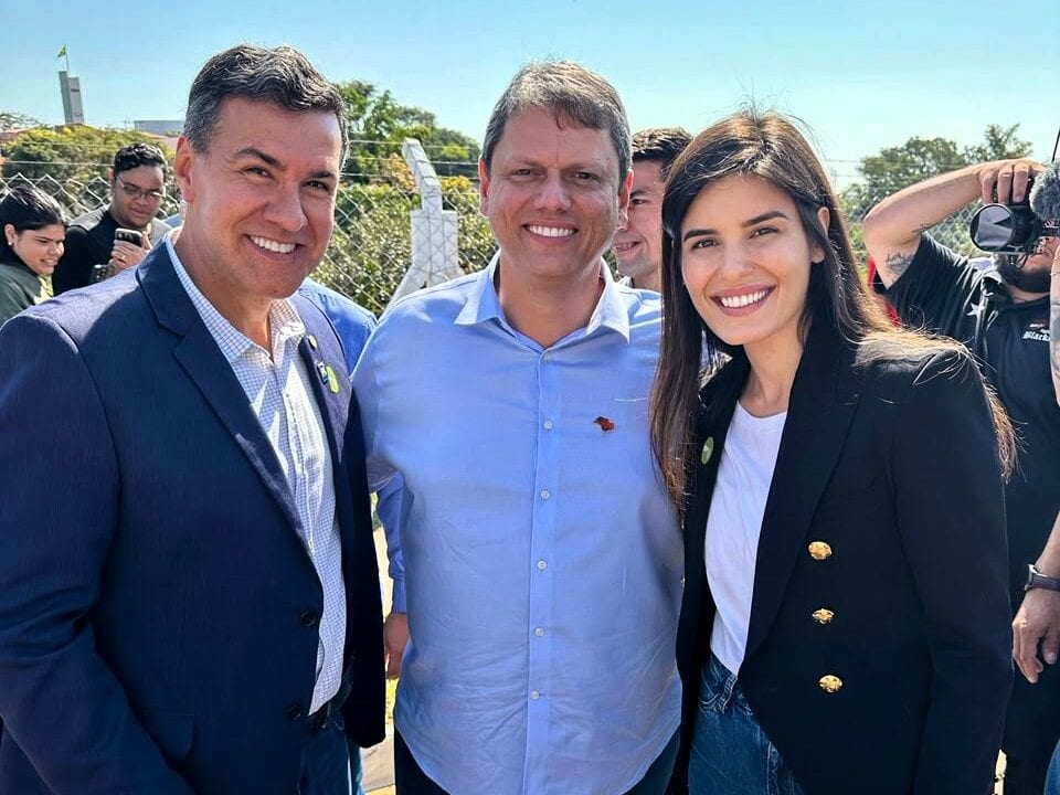 Dani Alonso e Capitão Augusto iniciam campanha pela reeleição em Marília
