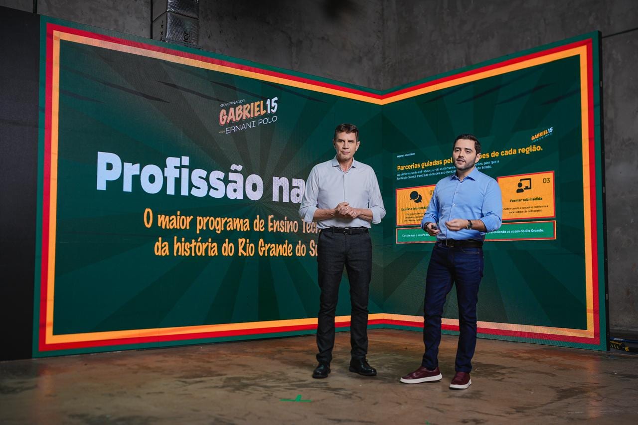 Gabriel Souza propõe R$ 600 milhões por ano para ampliar ensino técnico no RS
