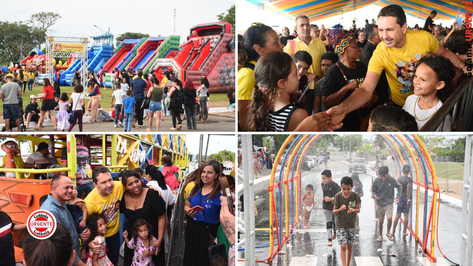 Festa do Dia das Crianças reúne mais de 12 mil pessoas, em Aparecida
