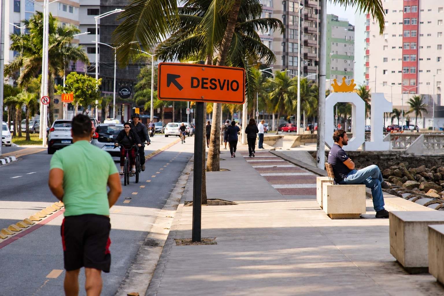 São Vicente terá alterações no trânsito para duas corridas no dia (31) de outubro