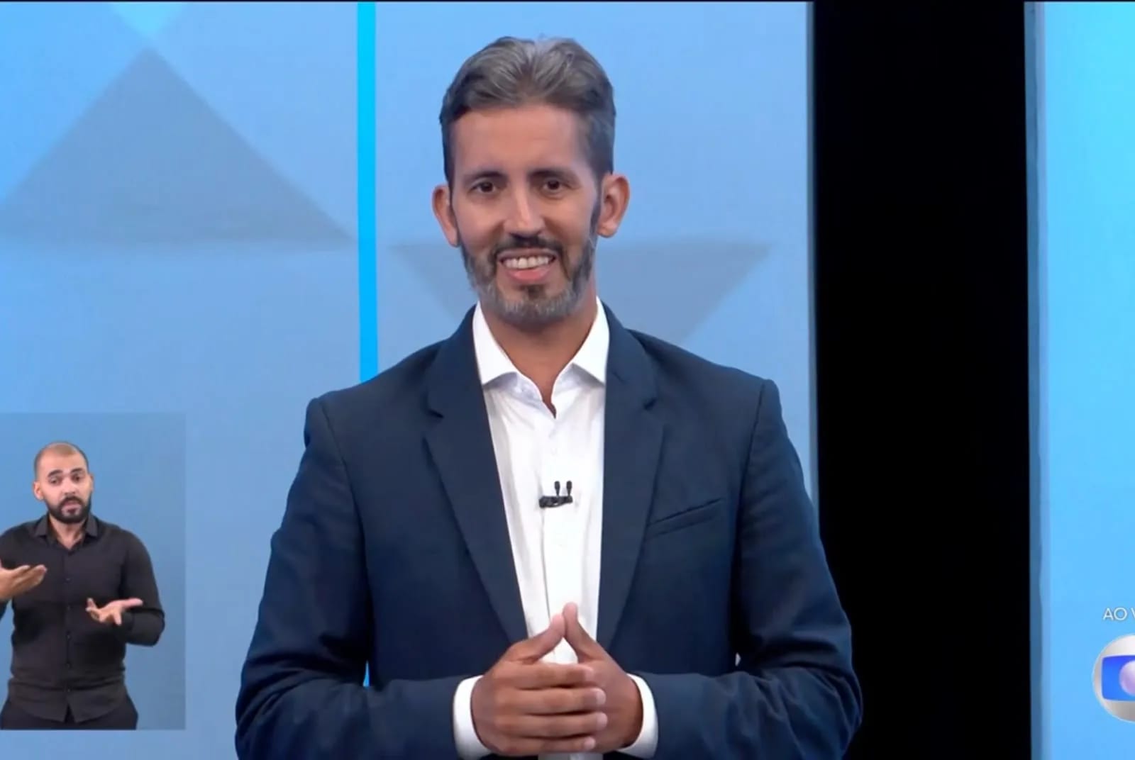 Sem Celina, Leandro Grass critica gestão do DF e questiona destino de recursos da saúde em entrevista à TV Globo