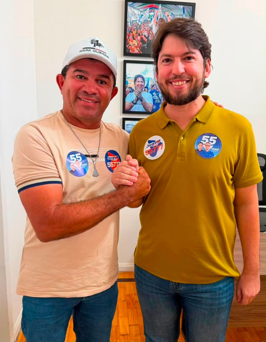 Jorginho Araujo recebe apoio do cantor Danielzinho Kaceteiro na reeleição