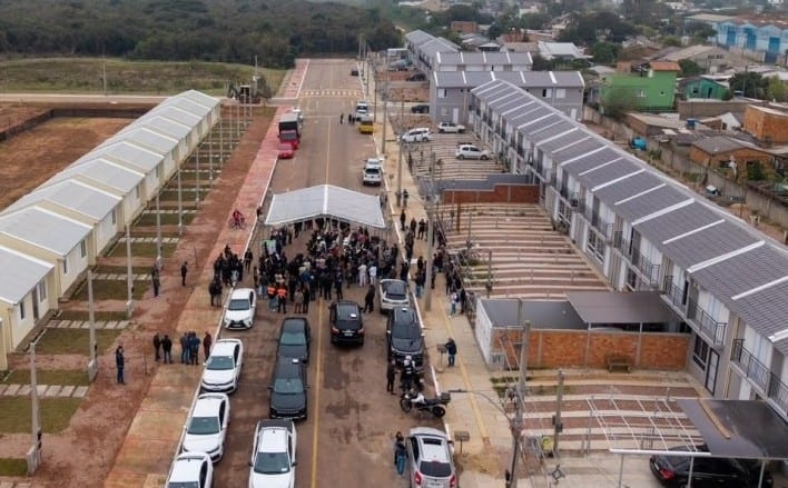 Famílias começam a ser convocadas para ocupar casas em Eldorado do Sul