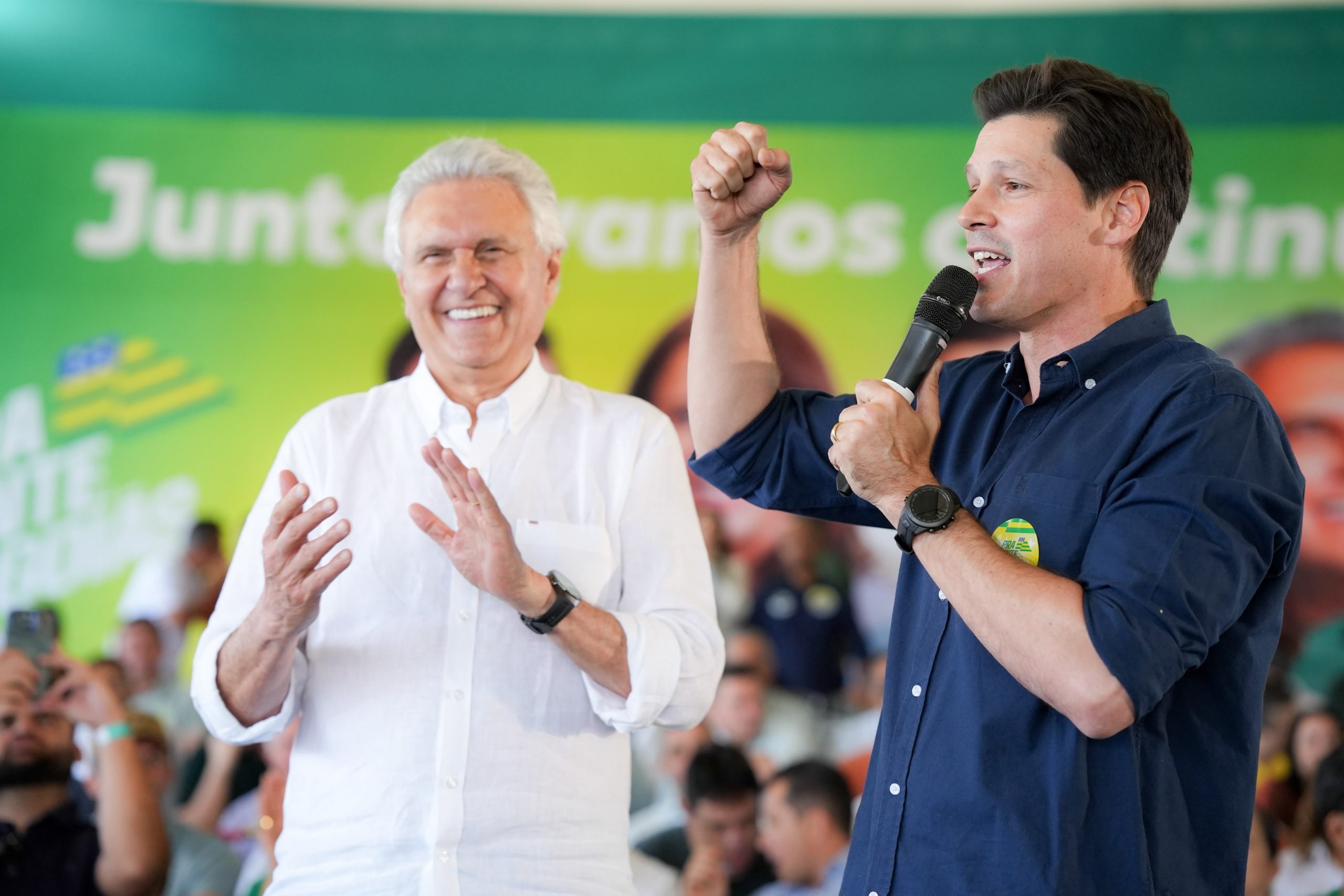 Vilela e Caiado oficializam coligação Pra Goiás Seguir em Frente