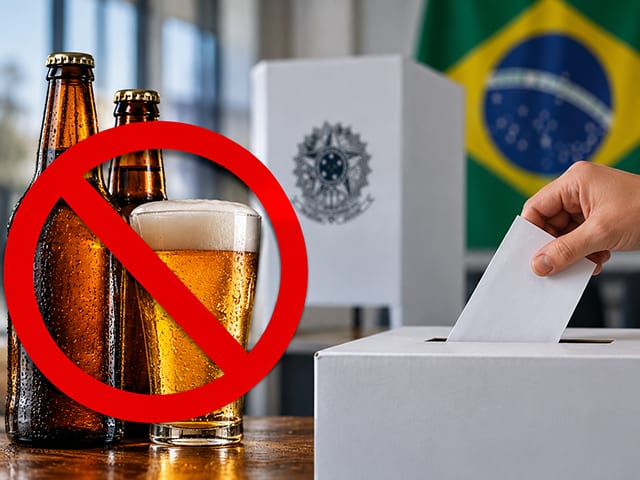 Mato Grosso proíbe álcool em bares durante votação de domingo