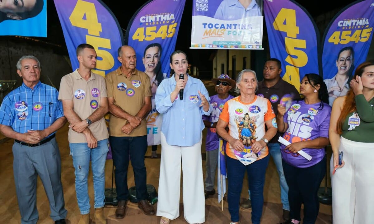 Cinthia Ribeiro destaca obras em saúde e educação e pede apoio em Almas