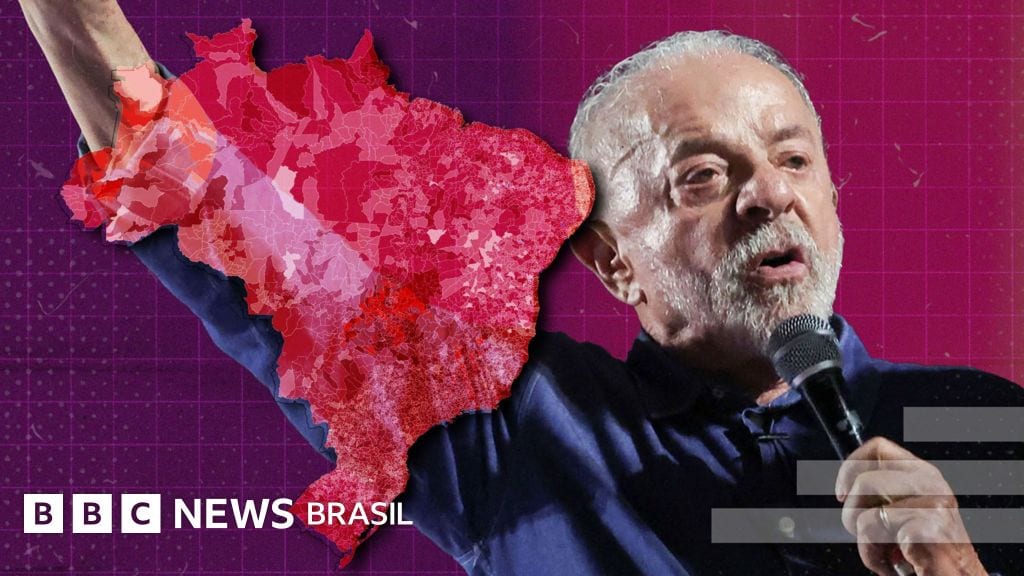 O mapa que revela avanço generalizado de Lula no 2º turno: petista só 'piorou' em quatro de 5.571 municípios