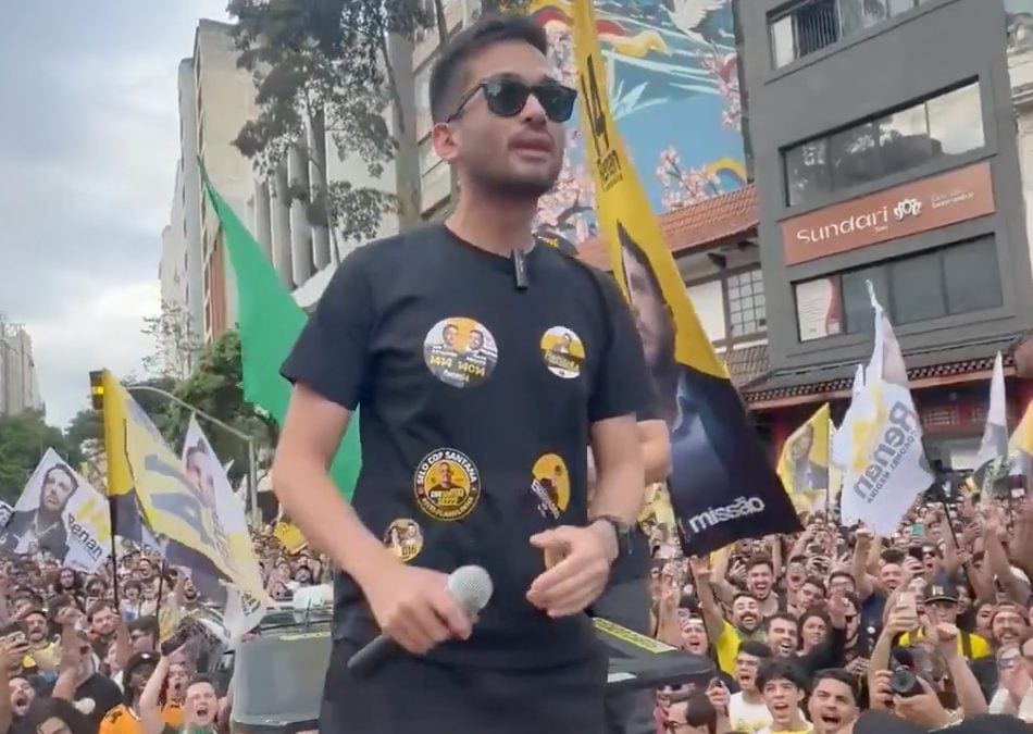 Kim Kataguiri promete renunciar se Renan ficar abaixo de 3%