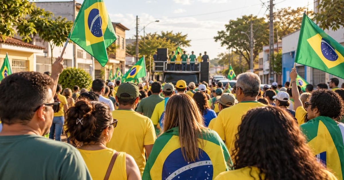 Apoiadores fazem 'Bloquinho do 22' em Piranhas nesta quinta (22/10)
