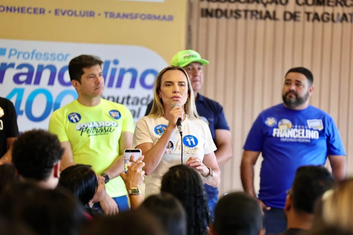 Celina intensifica agenda neste sábado (26/9) na reta final ao GDF