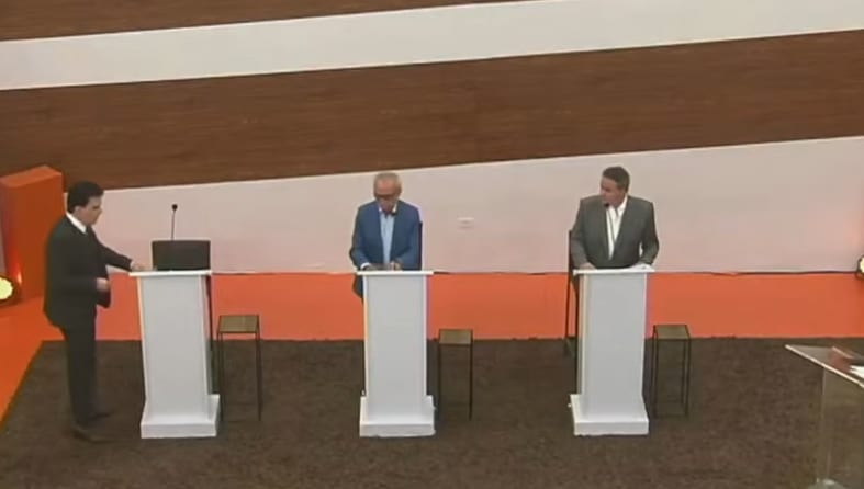 Cícero e Efraim criticam ausência de Lucas Ribeiro em debate