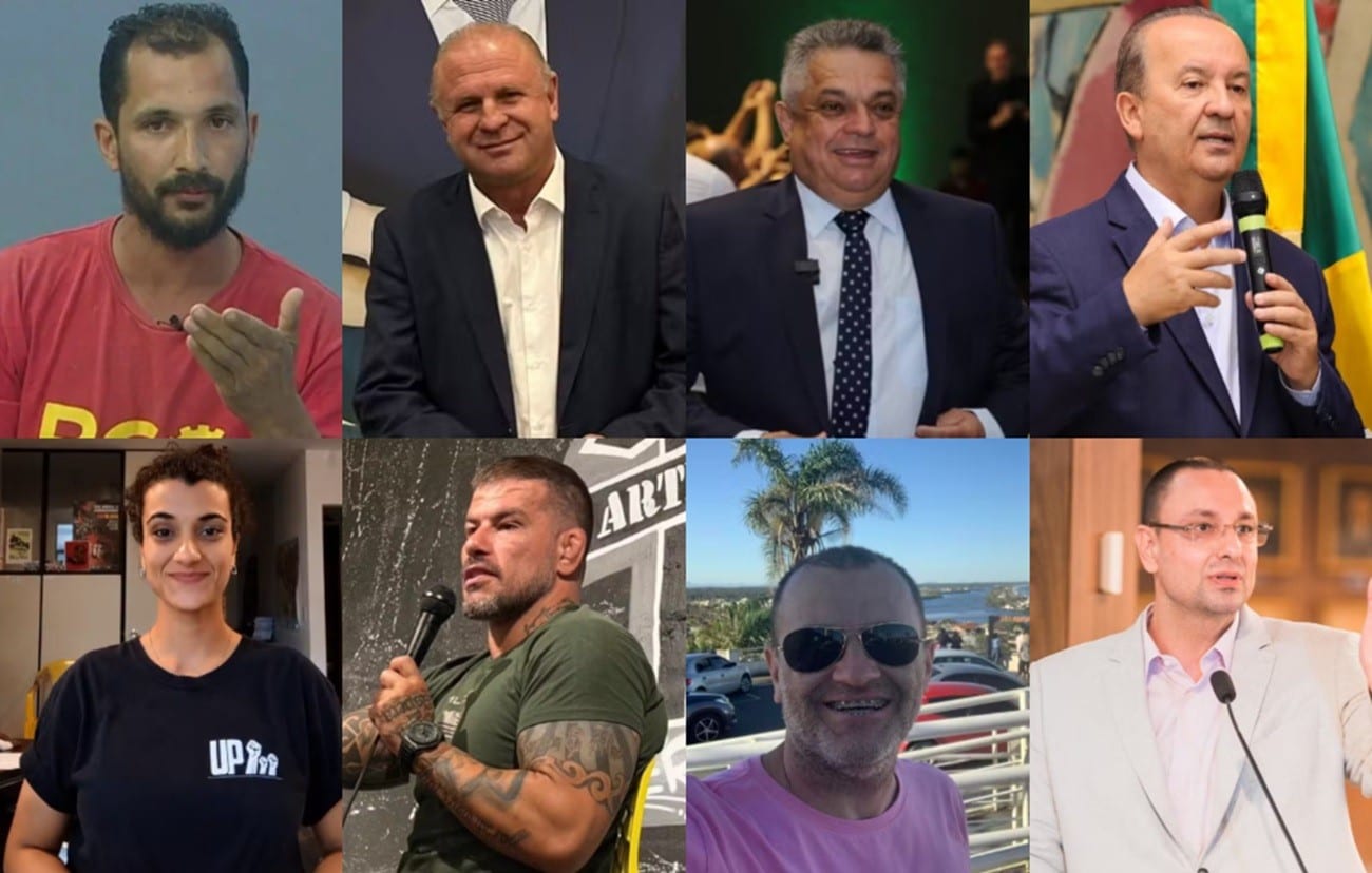 Seis dos oito candidatos ao governo de SC fizeram atos no 1º dia de campanha