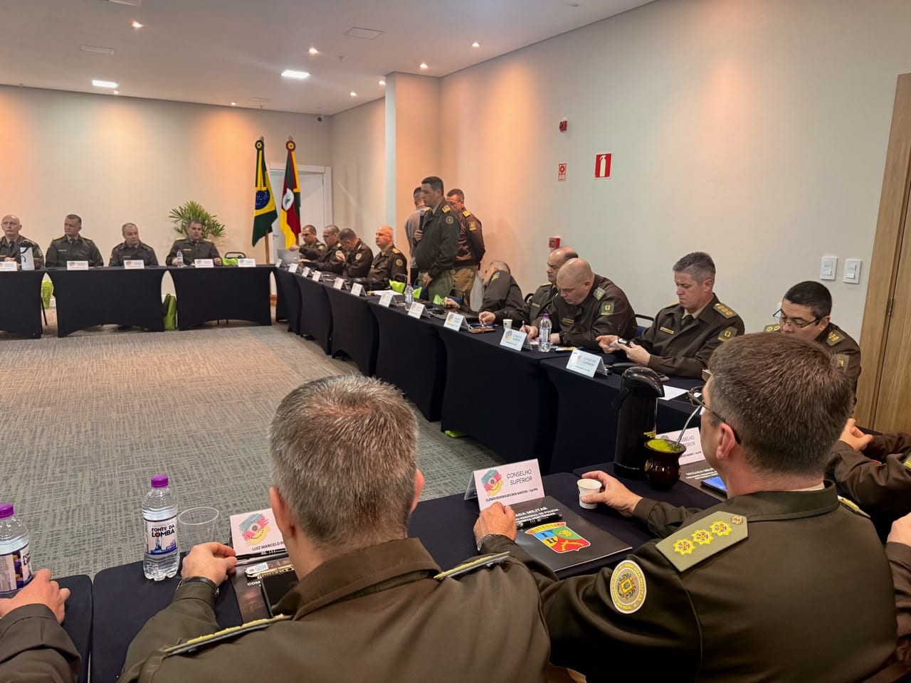 Canela recebe reunião mensal do Conselho Superior da Brigada Militar