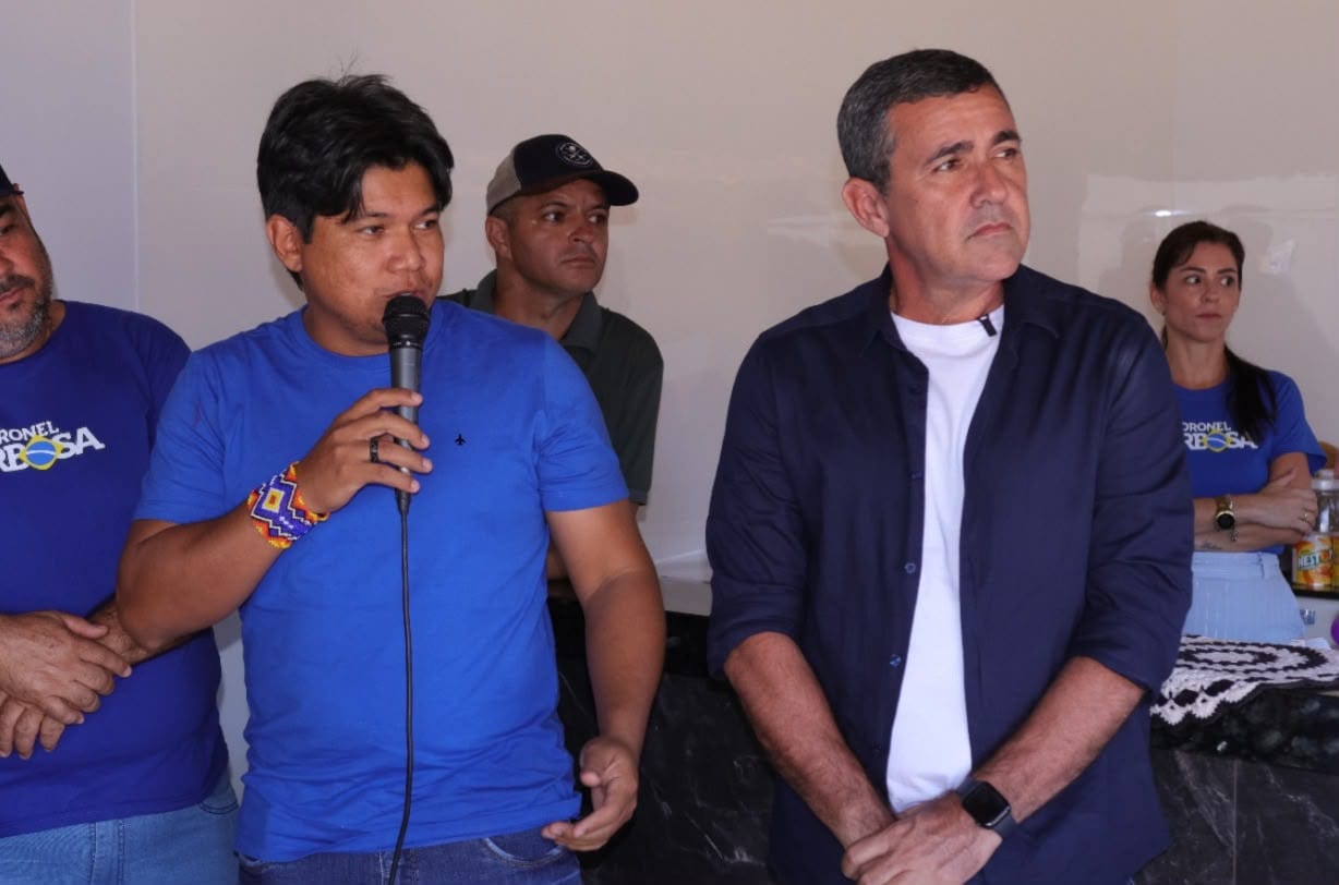 Cacique Micael Javáe declara apoio ao Coronel Barbosa