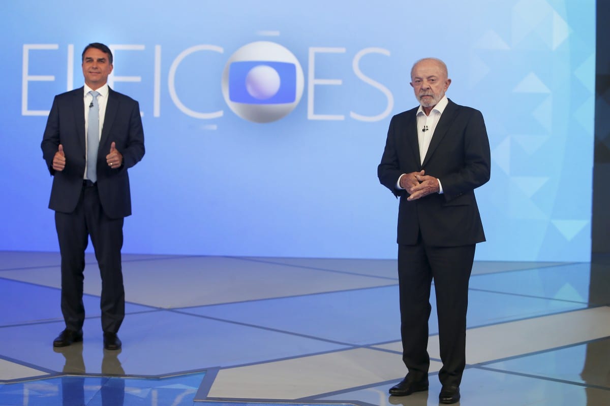 Veja o que é #FATO ou #FAKE nas falas de Flávio Bolsonaro e Lula no debate da Globo