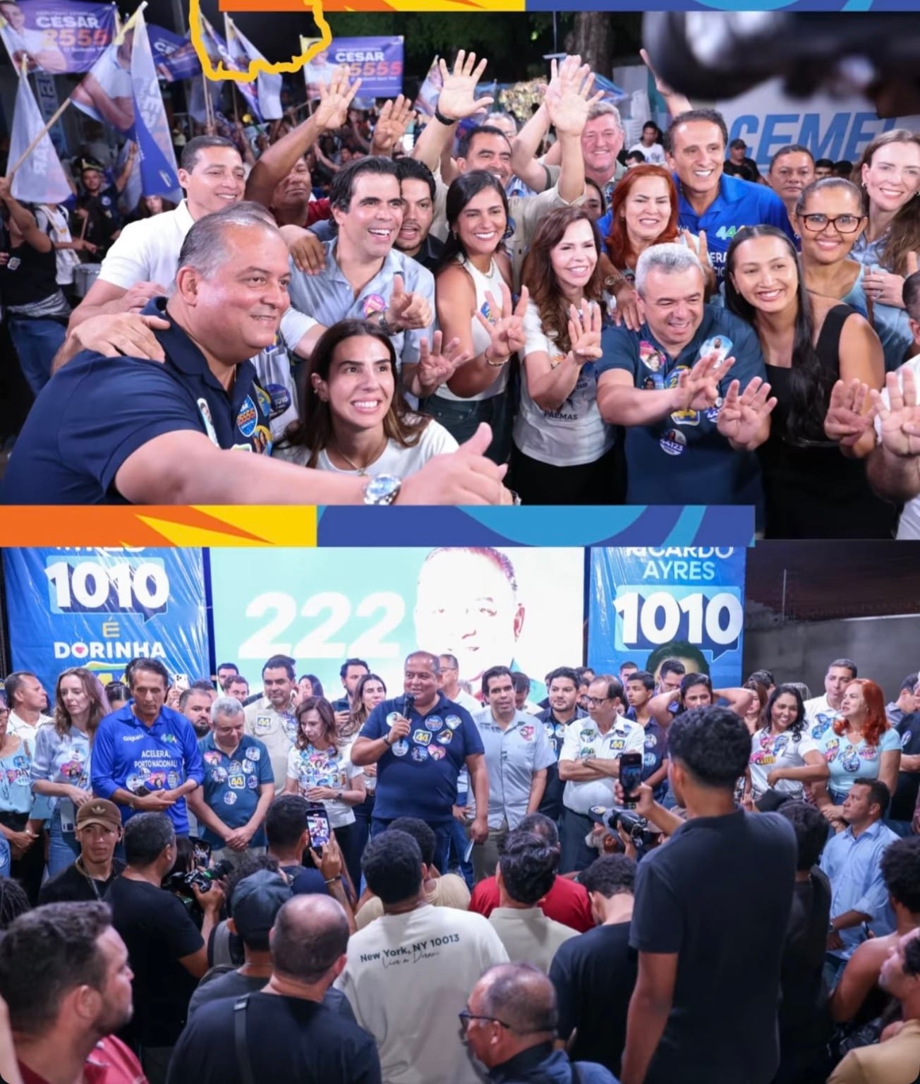 Ricardo Ayres declara apoio a Eduardo Gomes para o Senado em Porto