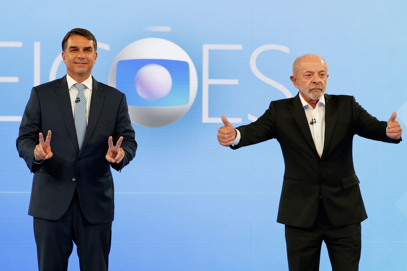 Lula e Flávio Bolsonaro trocam ataques e apresentam propostas no último debate antes do segundo turno