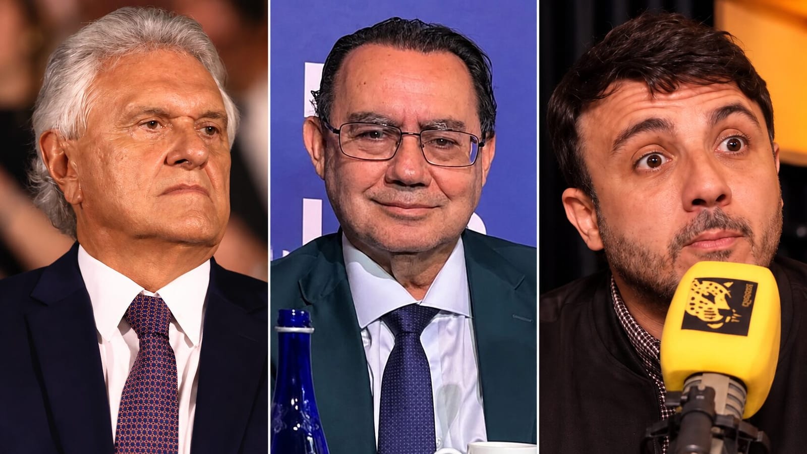 Quaest: veja para quem vão os votos de Caiado, Renan e Cury no 2º turno