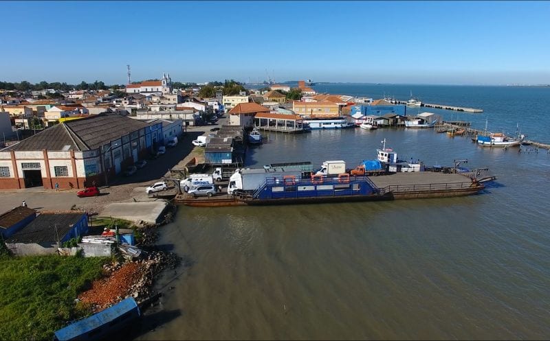 São José do Norte pede ponto alternativo para balsas em emergências