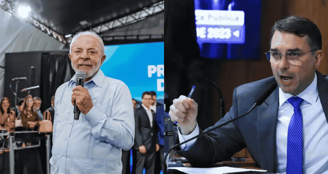 Quaest: Flávio Bolsonaro, com 46%, e Lula, com 45%, mantêm empate técnico