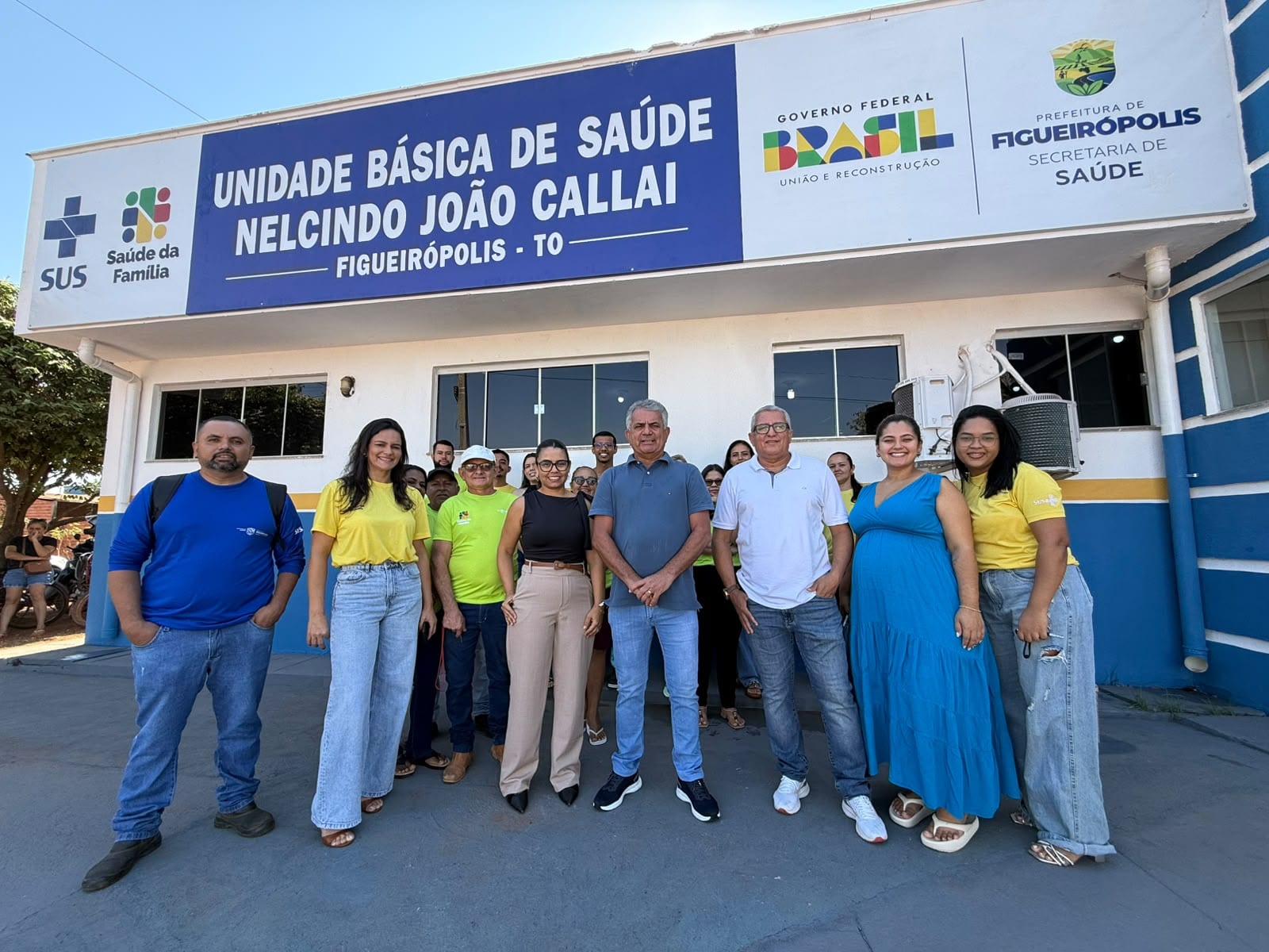Figueirópolis entrega reforma da UBS Nelcindo João Callai