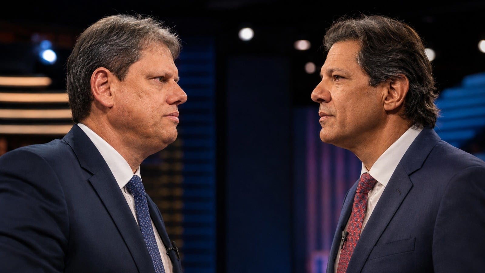 Tarcísio 52% e Haddad 35% na disputa pelo governo de SP