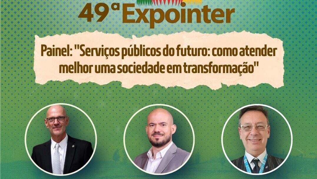 AGERGS na Expointer discute futuro dos serviços públicos diante das mudanças climáticas e tecnológicas