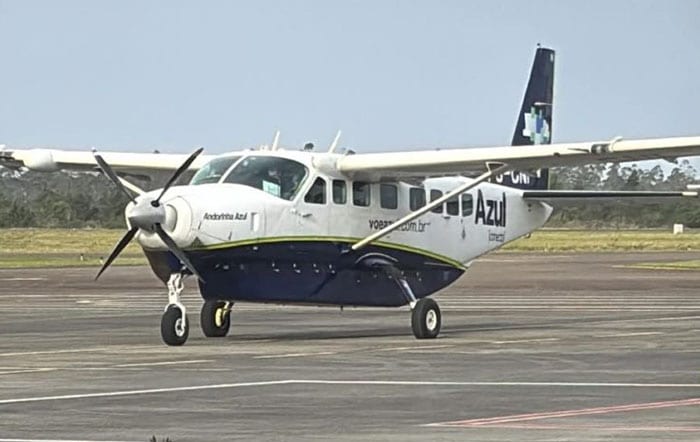 Azul Conecta fará voos Jaguaruna–Florianópolis a partir de novembro