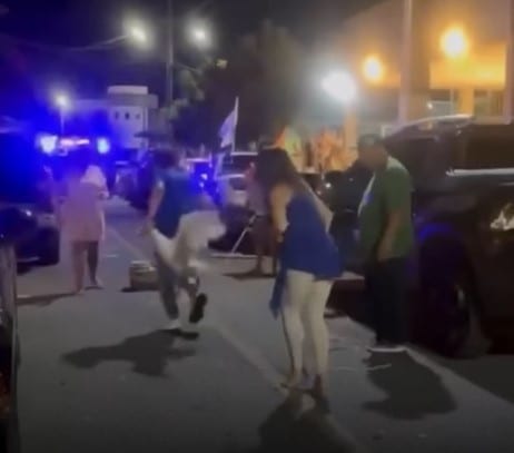 Homem é flagrado maltratando pato durante comemorações políticas em Itabaiana