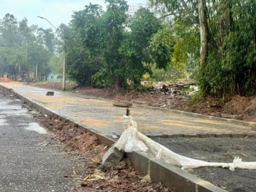 Taquara avança em calçamento e pavimentação em áreas urbana e rural