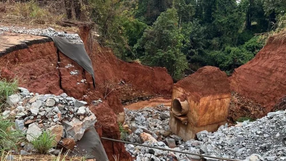 Anápolis decreta emergência por erosão fluvial em dez bairros