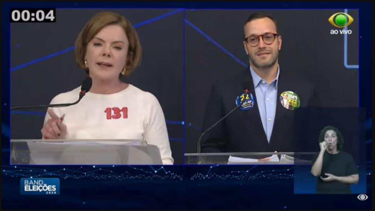 Debate da Band Paraná põe bets, redes e 6×1 no centro da disputa pelo Senado