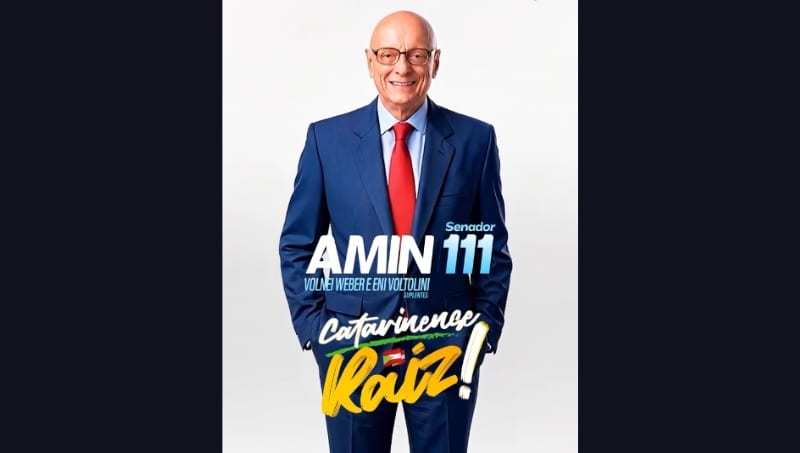 Crítica a Esperidião Amin aponta BR-470 inacabada
