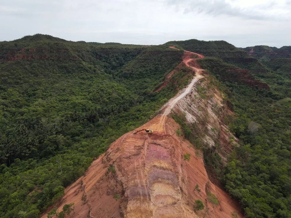 Estrada com curvas perigosas e precipícios entre Tocantins e Maranhão segue embargada pelo Ibama