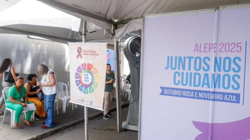Alepe abre agendamento para mutirão de saúde e cidadania "Juntos nos Cuidamos" com 24 mil atendimentos gratuitos