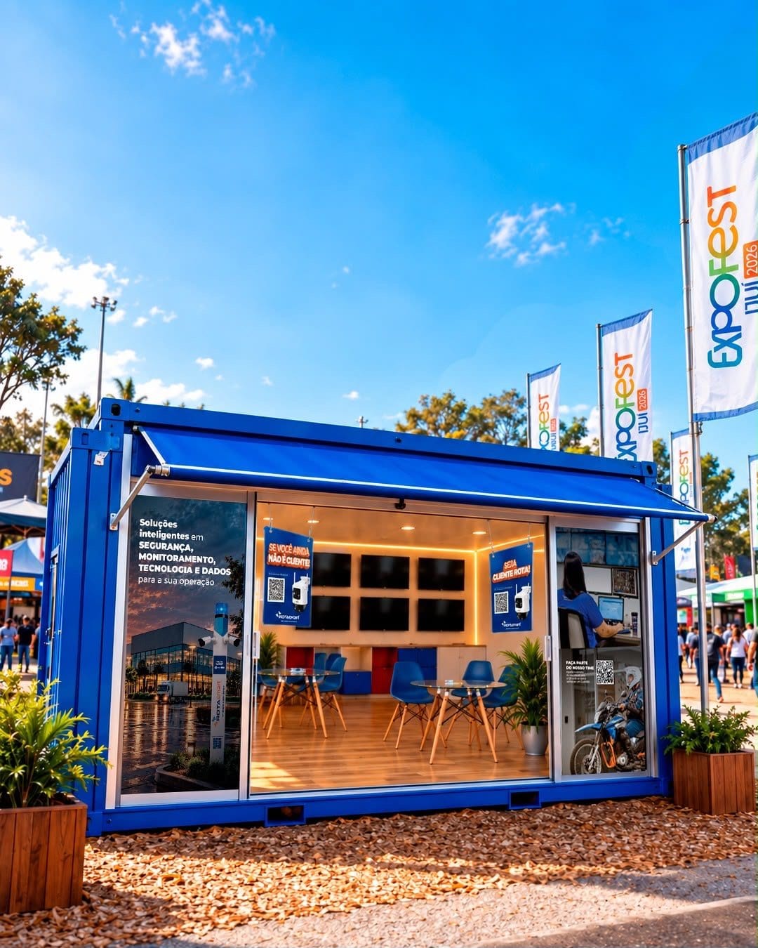 Rota Smart é a empresa de segurança da Expofest 2026