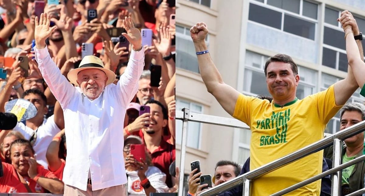 Veja desempenho de Lula e Flávio Bolsonaro no segundo turno no Litoral Norte