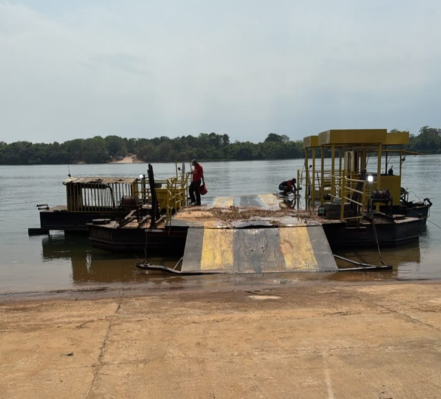 Peixe retoma balsa no Tocantins e obra de acesso à Praia da Tartaruga