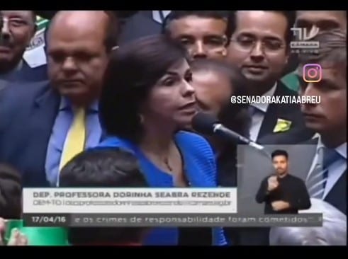 Kátia Abreu tenta atingir Dorinha com impeachment de Dilma, mas postagem pode virar munição contra Vicentinho