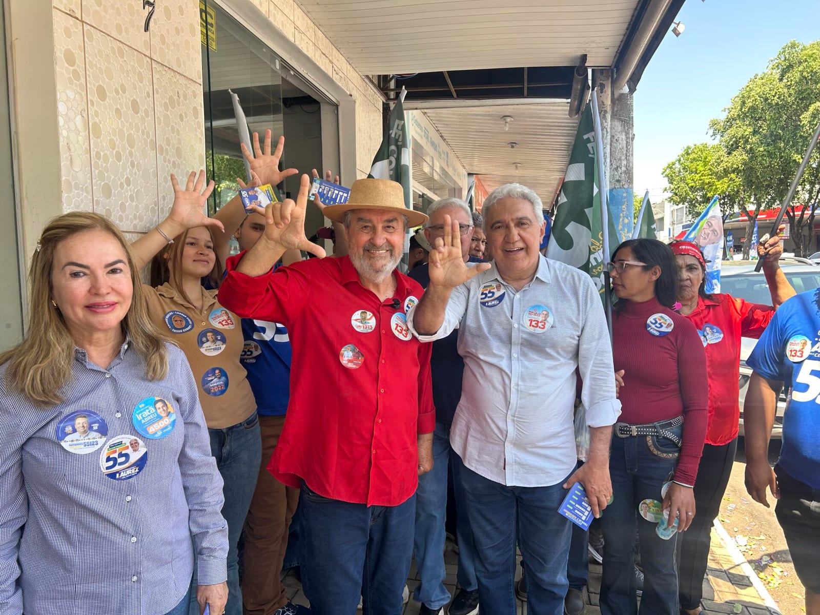 Laurez afirma que parceria com Lula garante segundo turno no Tocantins
