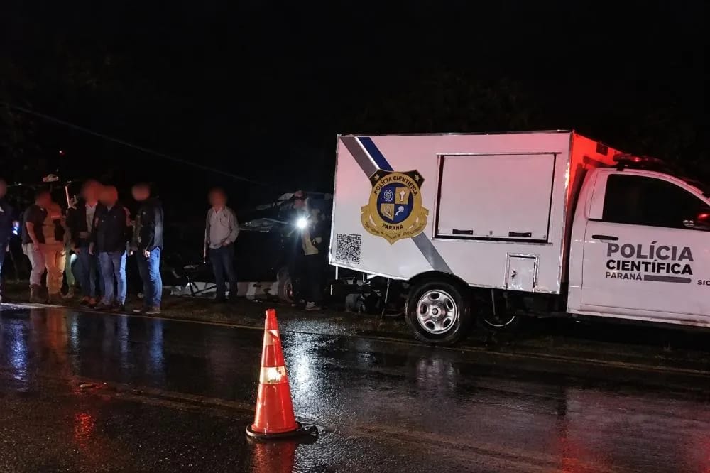 Paraná: Idoso de 75 anos morre em colisão frontal entre carro e caminhão na PR-466
