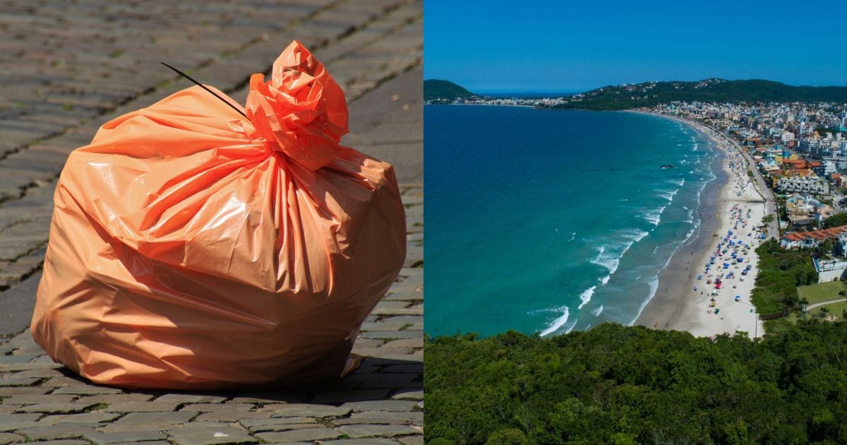Licitação para serviços de coleta de lixo de R$ 31 milhões em praia paradisíaca de SC é travada após TCE apontar quatro
